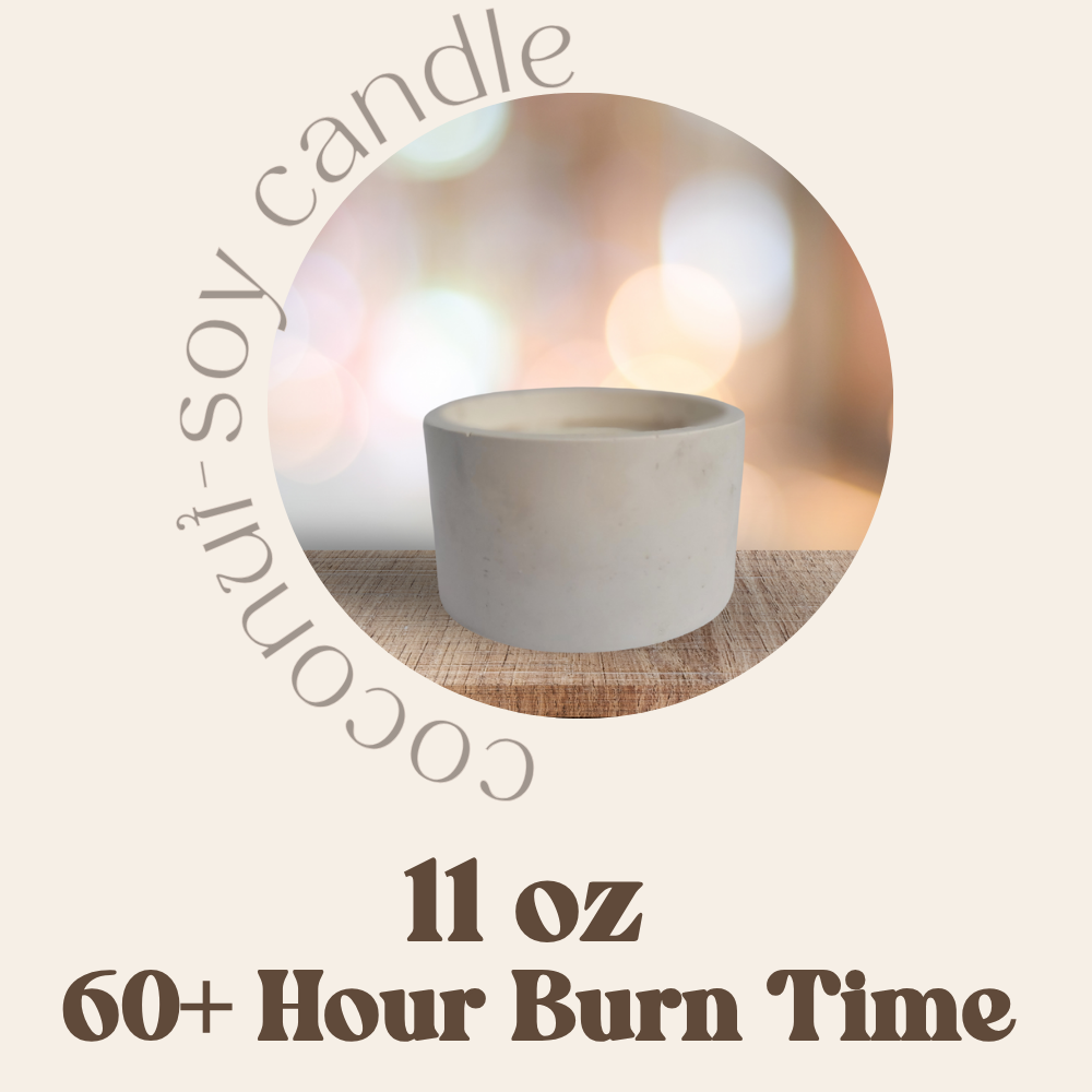 11 oz Coconut-Soy Candle