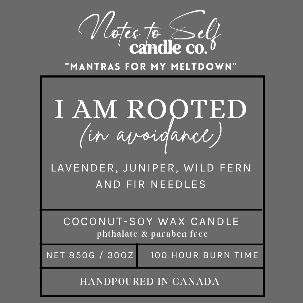 I Am Rooted (In Avoidance) 30 oz