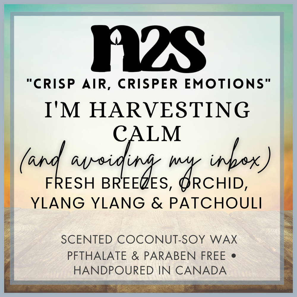 I’m Harvesting Calm (and avoiding my inbox)