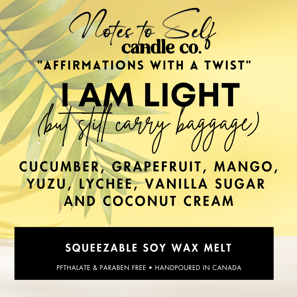 I Am Light (But Still Carry Baggage) 30ml Sample (Copy)