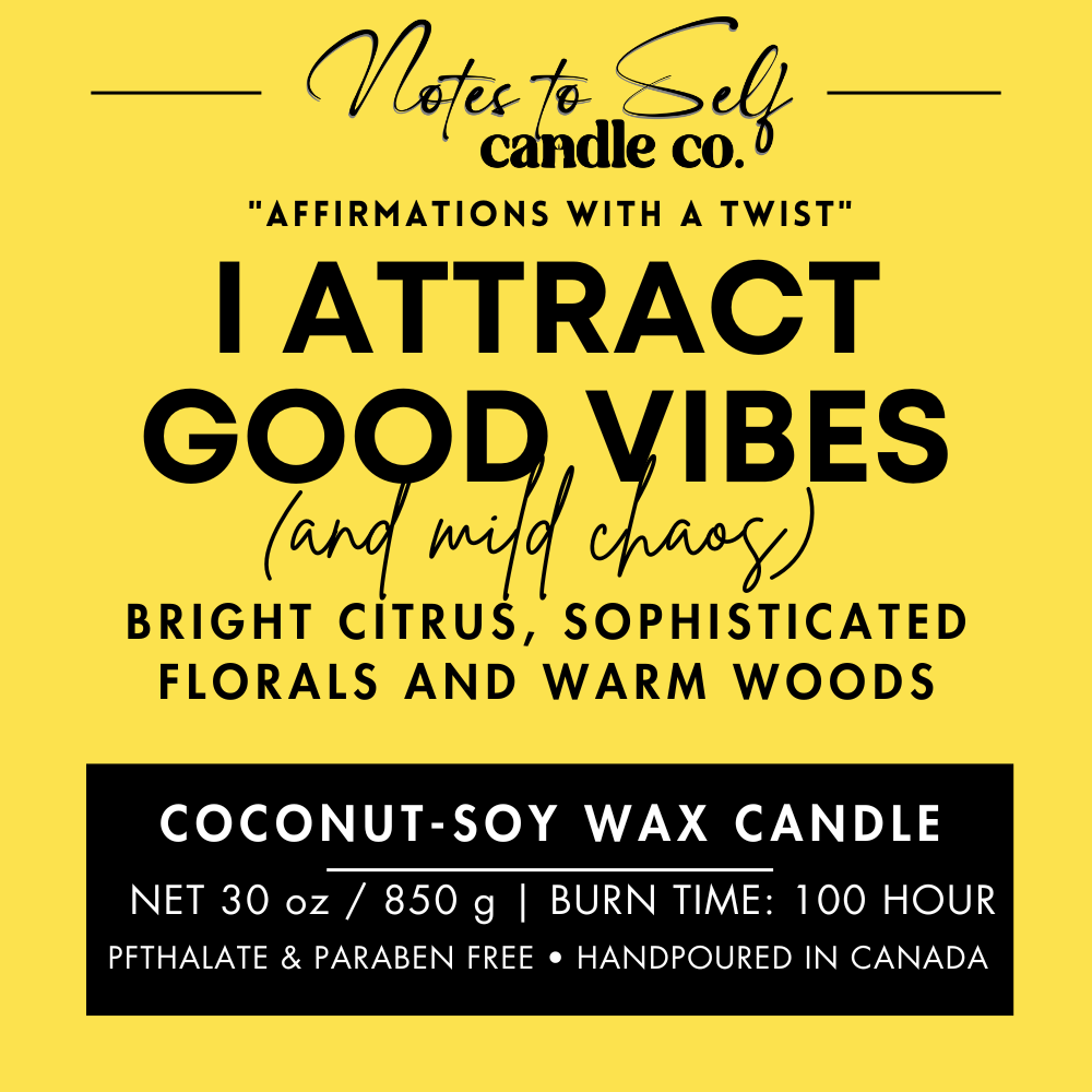 I Attract Good Vibes (And Mild Chaos)  30 oz