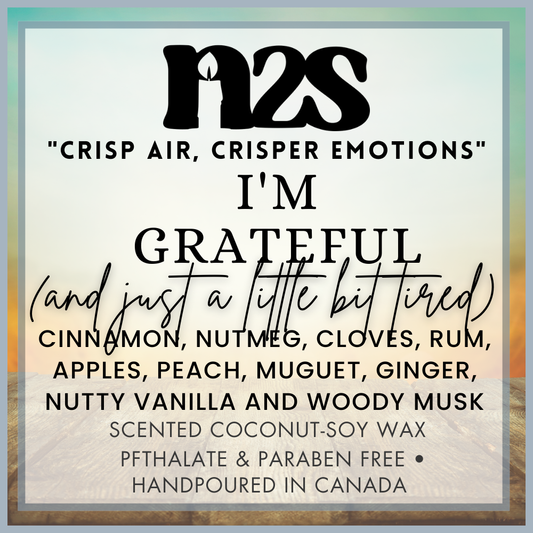 I'm Grateful (and just a little bit tired)