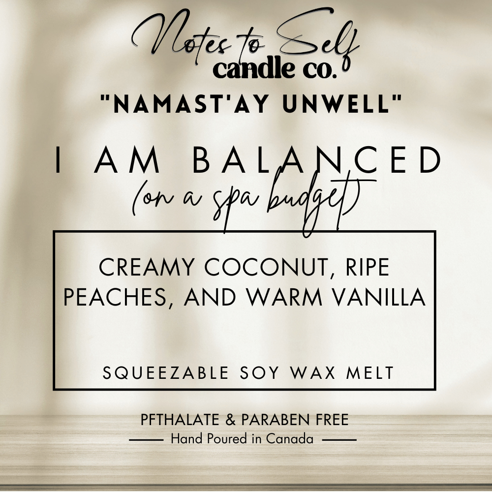 I Am Balanced (On a Spa Budget)