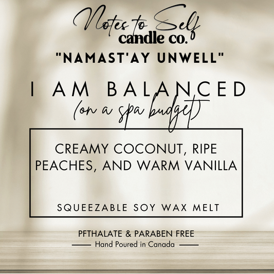 I Am Balanced (On a Spa Budget)