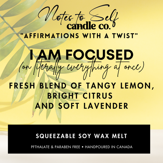 I Am Focused (On Literally Everything At Once)